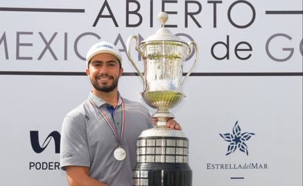 Estos son los méxicanos que fueron campeones del Abierto Mexicano de Golf