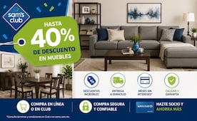 Hot Sale 2026: Sam's Club lanza promoción en muebles con hasta 40% de descuento; consulta aquí la promoción