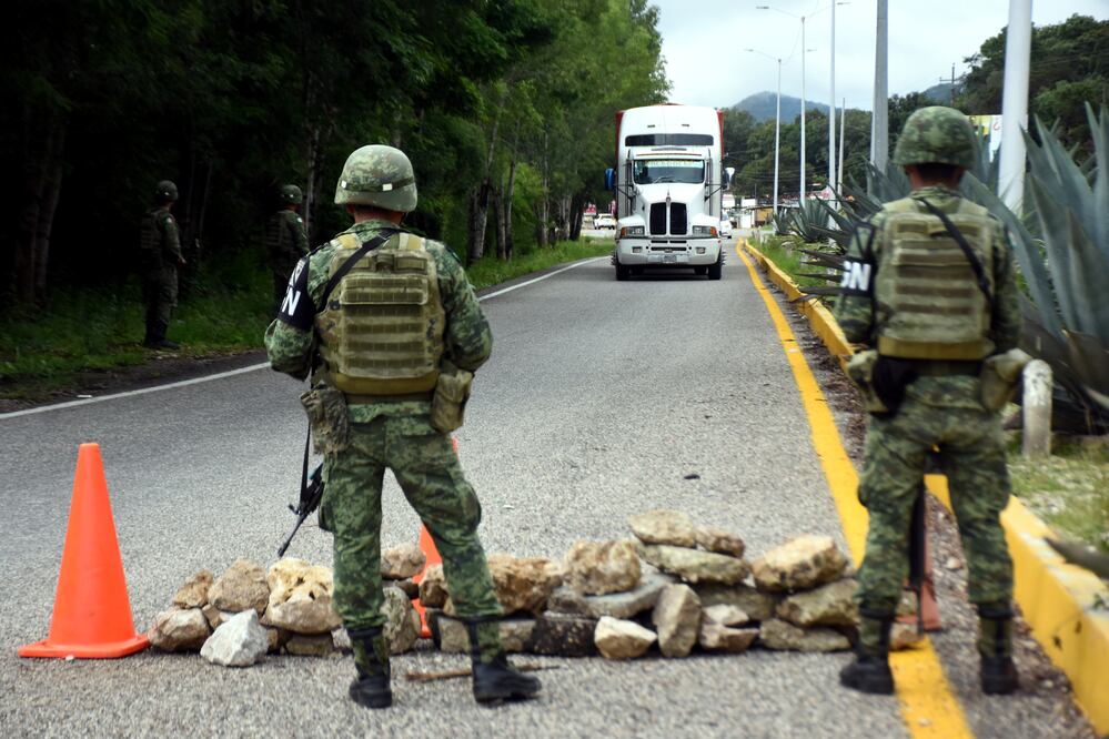 Operativos de la Guardia Nacional en la frontera sur de México / Jacob García. EL UNIVERSAL