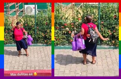 “Más doñitas así”: Mujer se contagia del ambiente y baila en desfile LGBT en Chiapas TikTok
