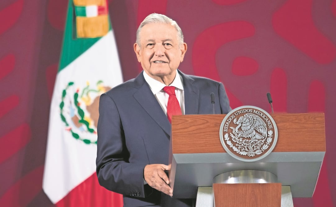 El presidente Andrés Manuel López Obrador confió en que este 2022 será “buenísimo”. Foto: PRESIDENCIA