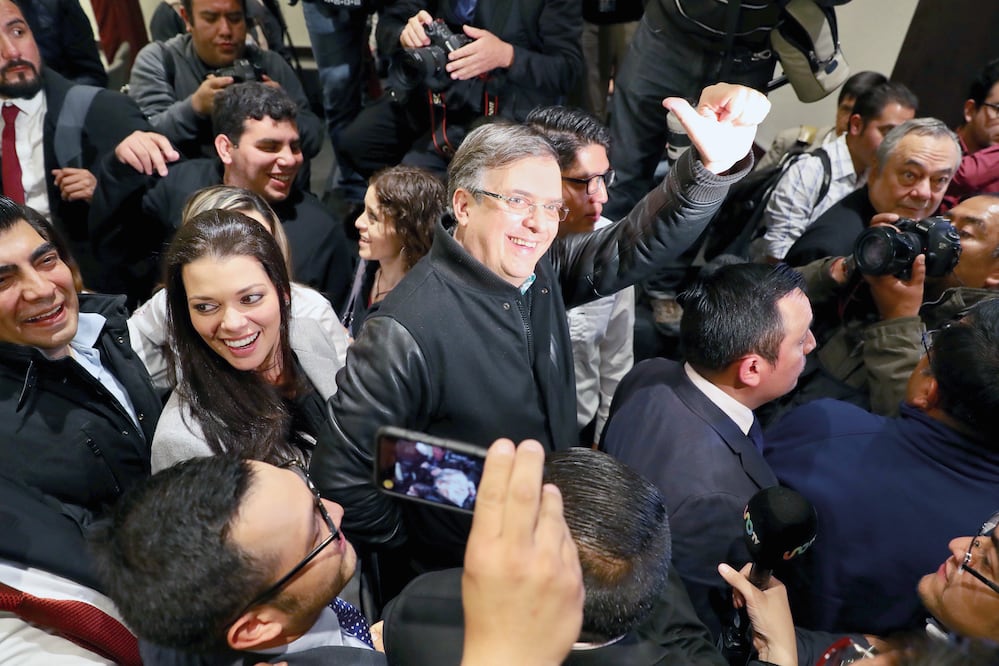 Marcelo Ebrard Casaubón, coordinador de la Circunscripción Número 1 para los Trabajos de Organización Territorial y Defensa del Voto de Morena (Foto: Archivo / EL UNIVERSAL)
