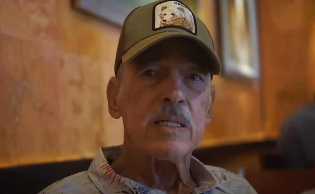 Así se veía Andrés García  hace tres semanas. Captura. 