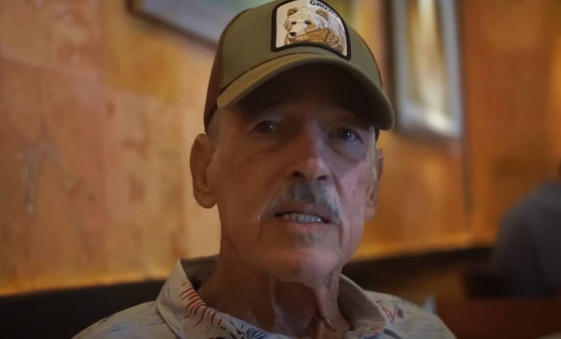 Así se veía Andrés García hace tres semanas. Captura.