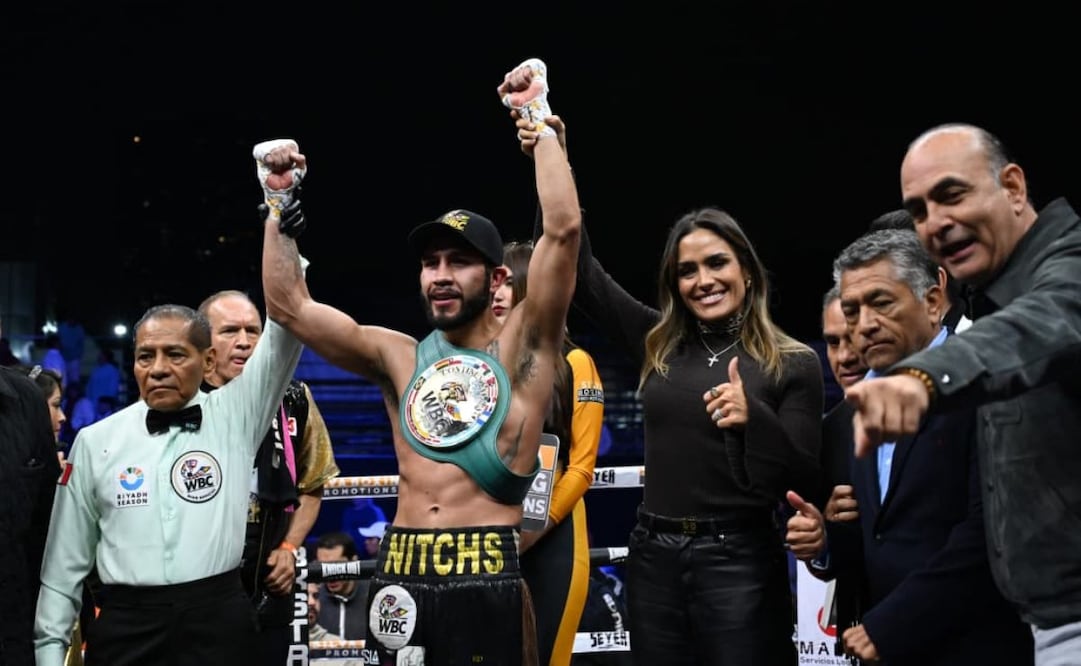 Función de box con causa en la alcaldía Cuauhtémoc recaudó al rededor de 6 toneladas de alimento (18/01/2026). Foto: Especial