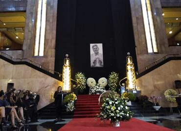 Rinden homenaje a Mario Lavista en el Palacio de Bellas Artes