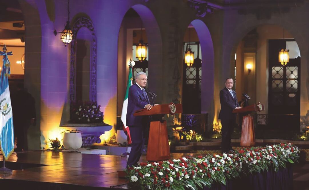 El presidente Andrés Manuel López Obrador reclamó a Estados Unidos que retrase la aprobación de 4 mil millones de dólares que ofrecieron para Centroamérica. Foto: Presidencia.