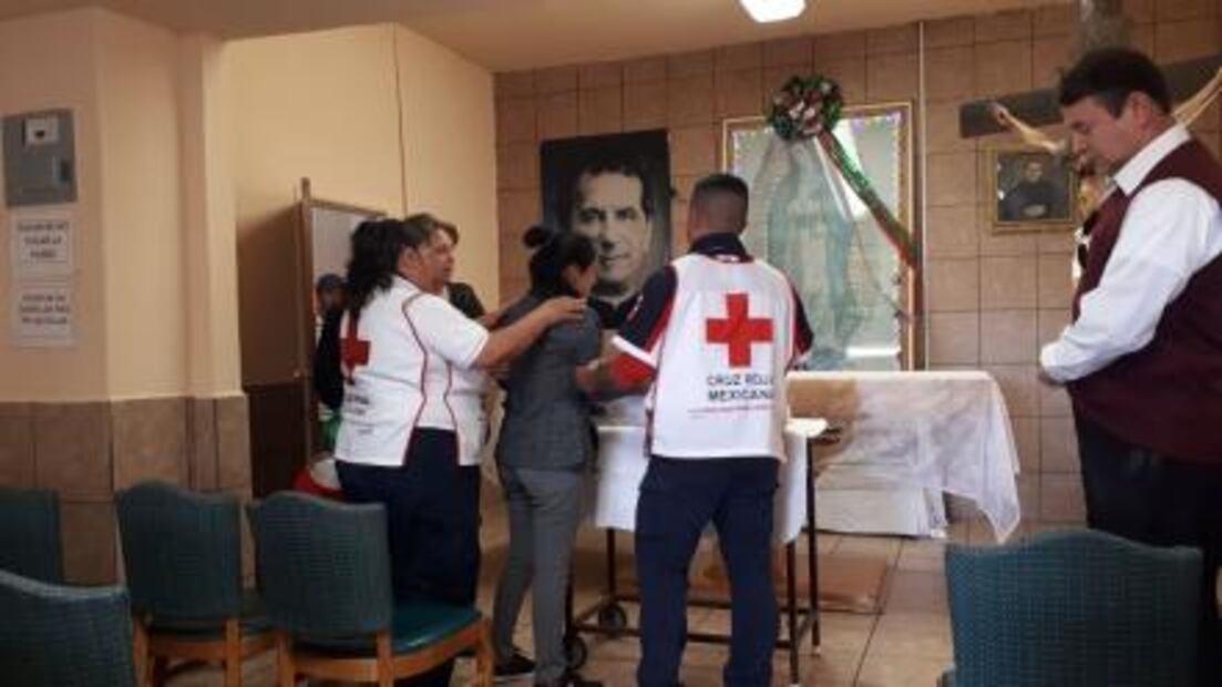 Realizan misa a bebé de migrantes hondureños fallecido por el frío en Sonora