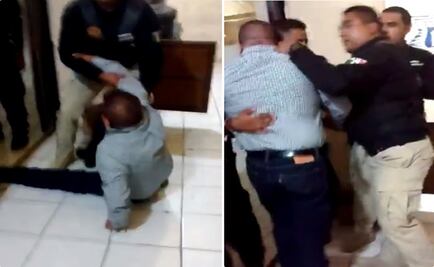 #VIRAL Alcalde ebrio pelea con policía en Coahuila
