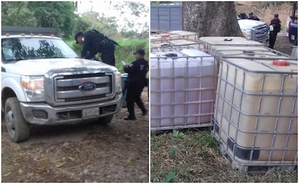 ​Aseguran cerca de 35 mil litros de “huachicol” en Oaxaca