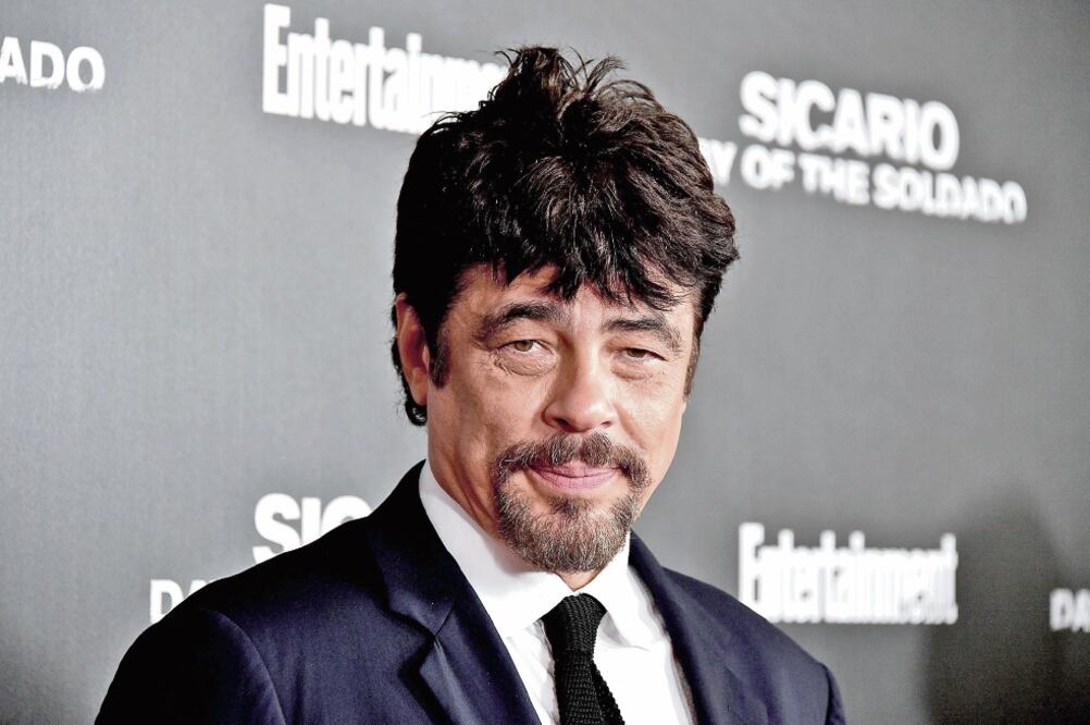 Benicio del Toro da vida a Alejandro, en Day of the soldado. Foto: AFP