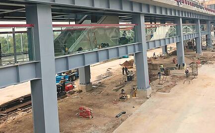 Ultiman detalles en la construcción del Trolebús Elevado