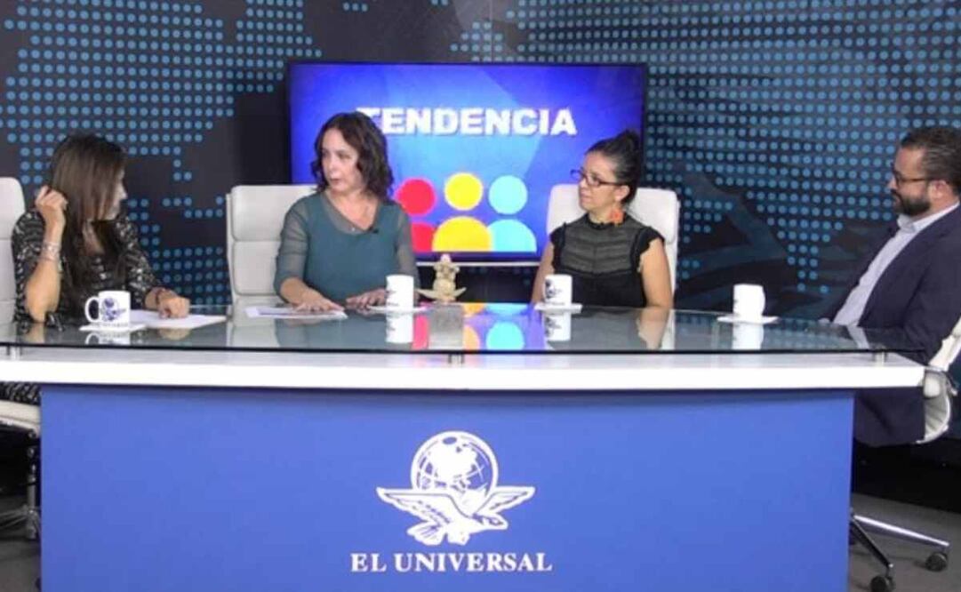 La columnista de EL UNIVERSAL Maite Azuela charló con la Dra. Tania Ramírez, la senadora Alejandra Barrales y el Maestro Santiago Aguirre esta noche en Con los de Casa. Foto: Captura de pantalla