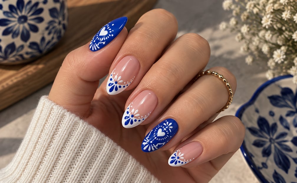 Uñas talavera. Foto: Imagen generada con IA