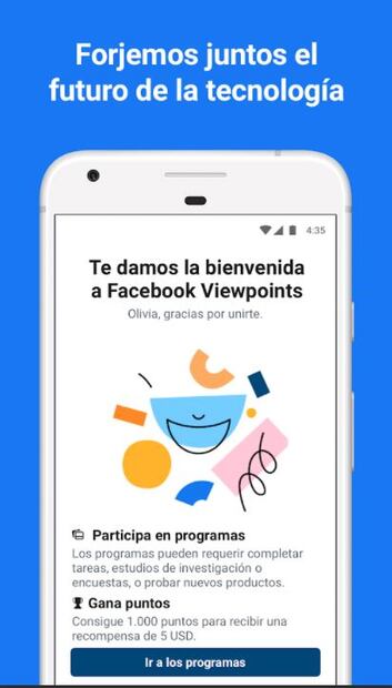 Facebook te paga por dar tu opinión. Viewpoints llega a México