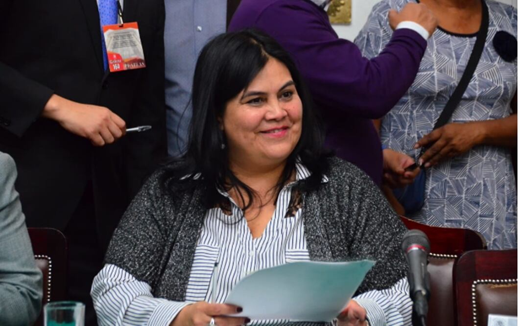 Guadalupe Chavira de la Rosa, diputada local de Morena. Foto: Especial