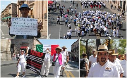 Marchan contra políticas migratorias de Trump en Morelia