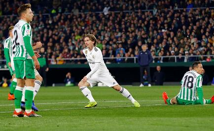 Betis pierde en casa ante el Real Madrid