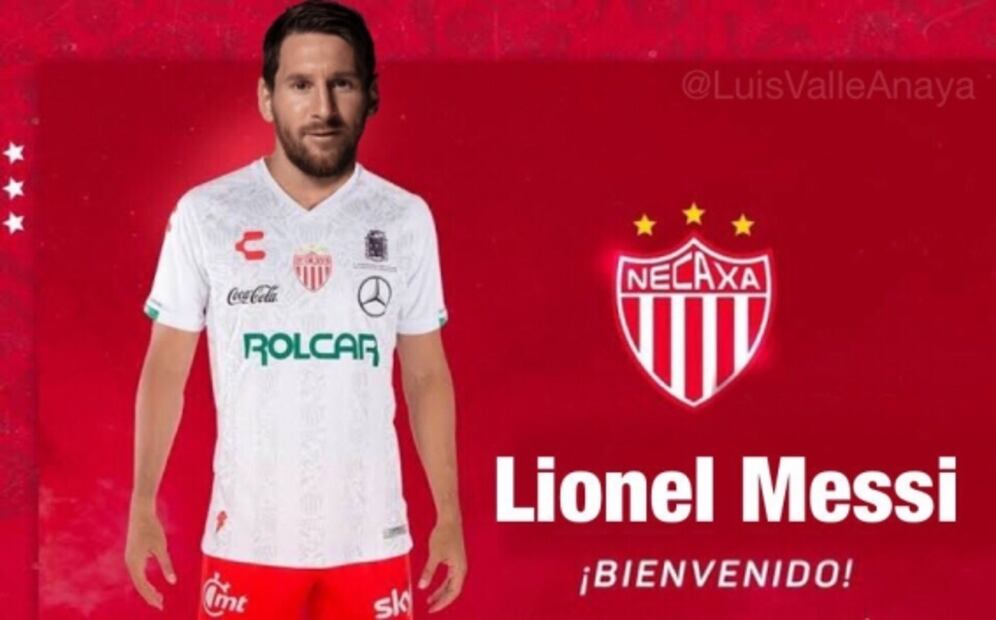 Los memes ponen a Lionel Messi en la Liga MX