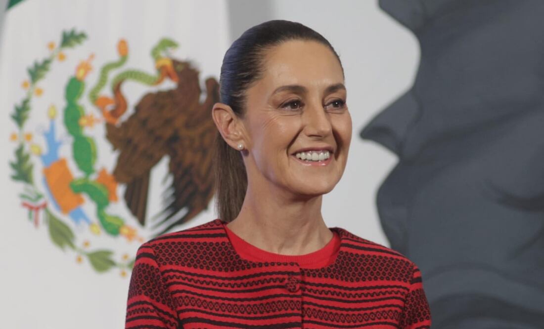 Conferencia matutina de Claudia Sheinbaum en Palacio Nacional el 13 de junio de 2025. Foto: Carlos Mejía / EL UNIVERSAL