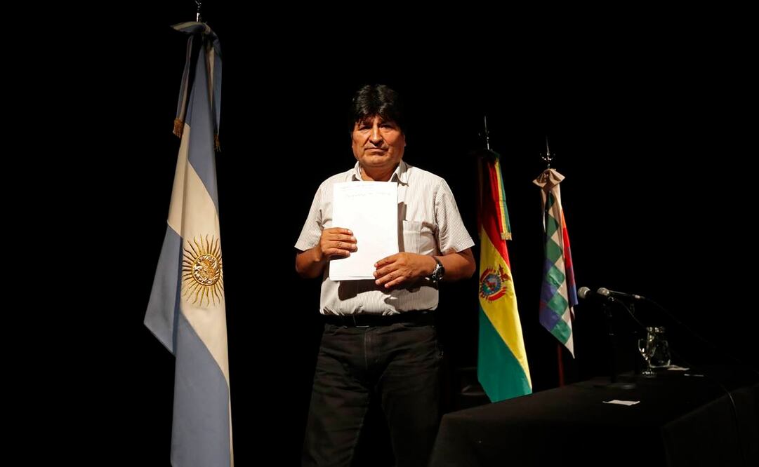 Evo Morales dijo que aún es presidente de Bolivia (Foto: AP)