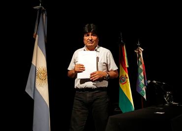 Sigo siendo presidente de Bolivia, dice Evo Morales por orden de arresto