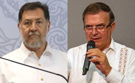 Noroña califica declaración de Ebrard como prepotente y arrogante; "Y pedía piso parejo"