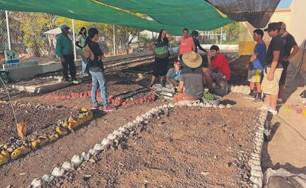 Crean huertos en Coahuila para darle nueva vida a la región