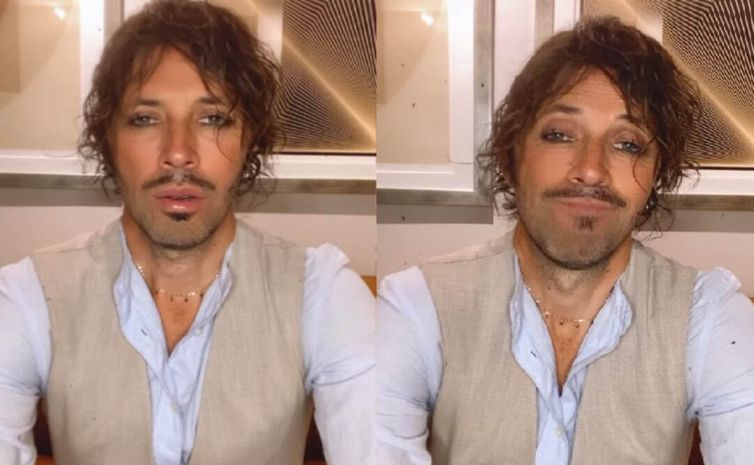 El cantante publicó un video para hablar de lo sucedido. Foto: Instagram.