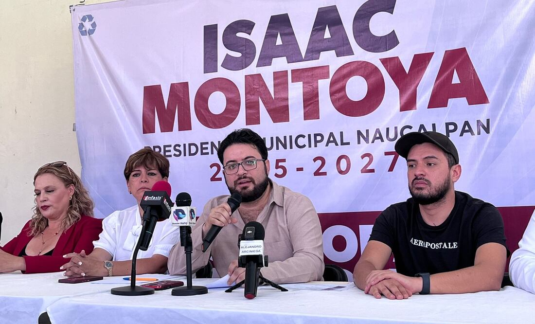 El alcalde electo de Naucalpan, Isaac Montoya hizo un llamado a la actual alcaldesa a iniciar los trabajos de transición. (Foto: Arturo Contreras)