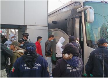 “No conseguimos el sueño americano”, lamenta migrante en frontera de Tamaulipas; autoridades supervisan traslado de personas