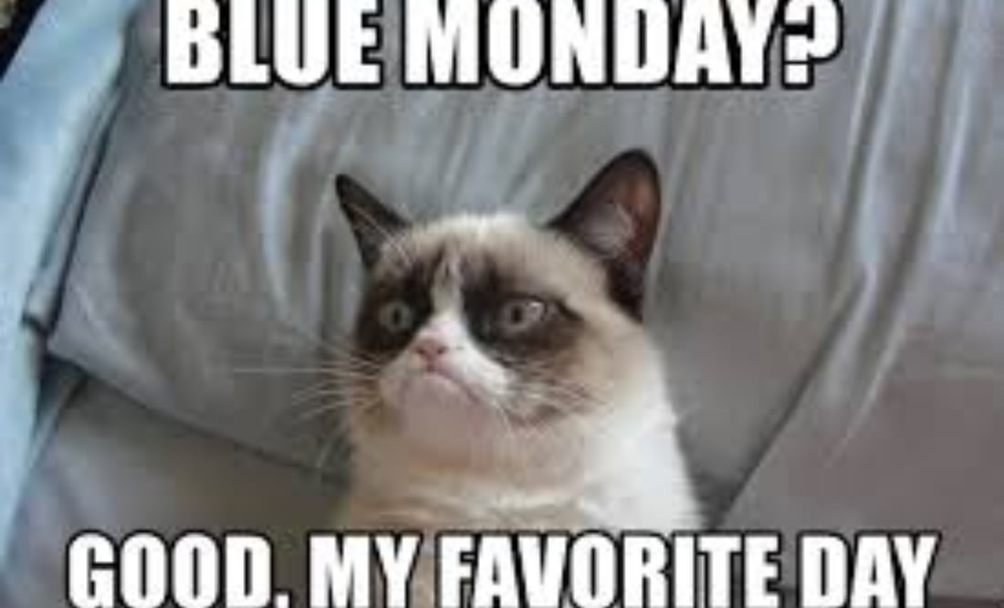 Este día se suele utilizar el hashtag #BlueMonday