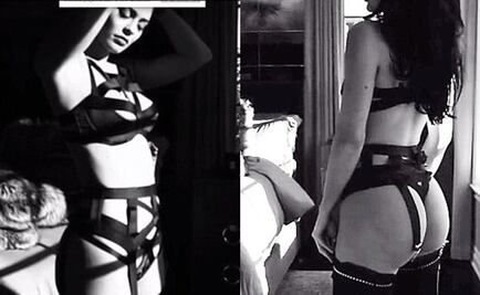 Kylie Jenner se muestra semidesnuda