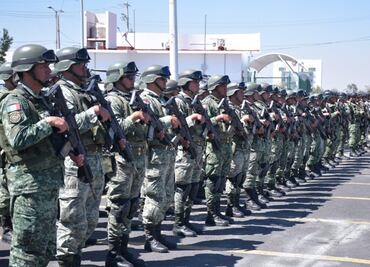 Inician operativos permanentes de seguridad en Neza con Guardia Nacional y Sedena