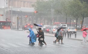 ¡No olvides el paraguas! activan alerta amarilla este 28 de junio; se espera lluvias fuertes en toda la CDMX.
Foto: Valente Rosas