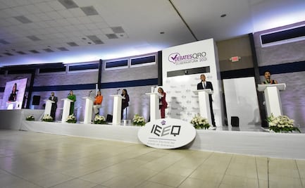 Evadir, la estrategia de candidatas y candidatos en debate a la gubernatura de Querétaro