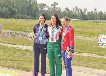 Goretti cosecha oro en tiro