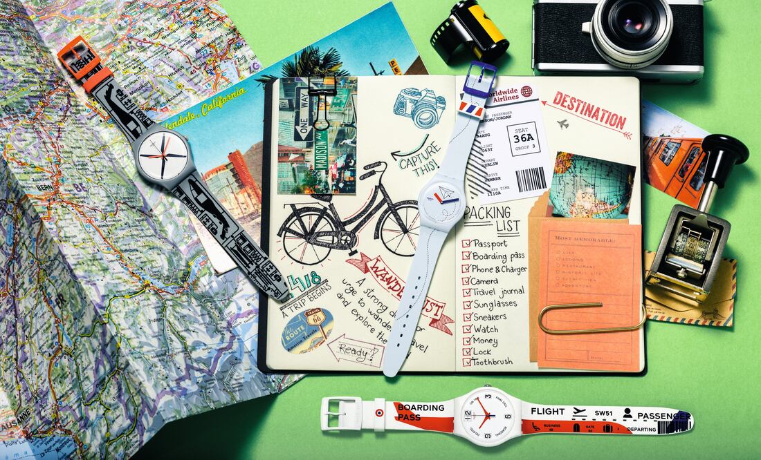 Swatch te invita a viajar