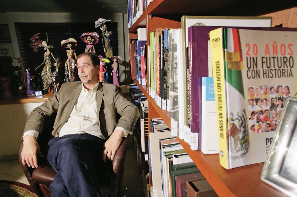 Agustín Basave Benítez, presidente nacional del PRD (IVÁN STEPHENS. EL UNIVERSAL)