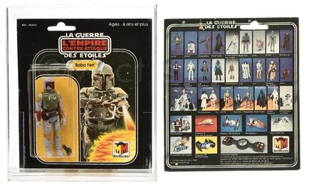 Subastan exclusivo Boba Fett de "Star Wars"