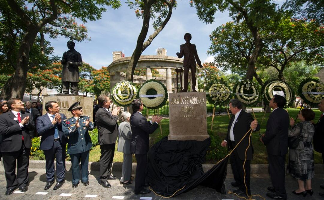 Arreola fue recordado en un aniversario más de su nacimiento Foto:Jorge Alberto Mendoza/EL UNIVERSAL