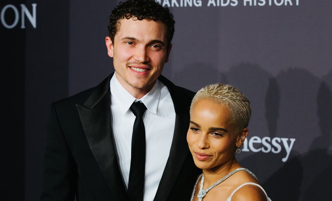 Zoë Kravitz y Karl Glusman. Foto: EFE