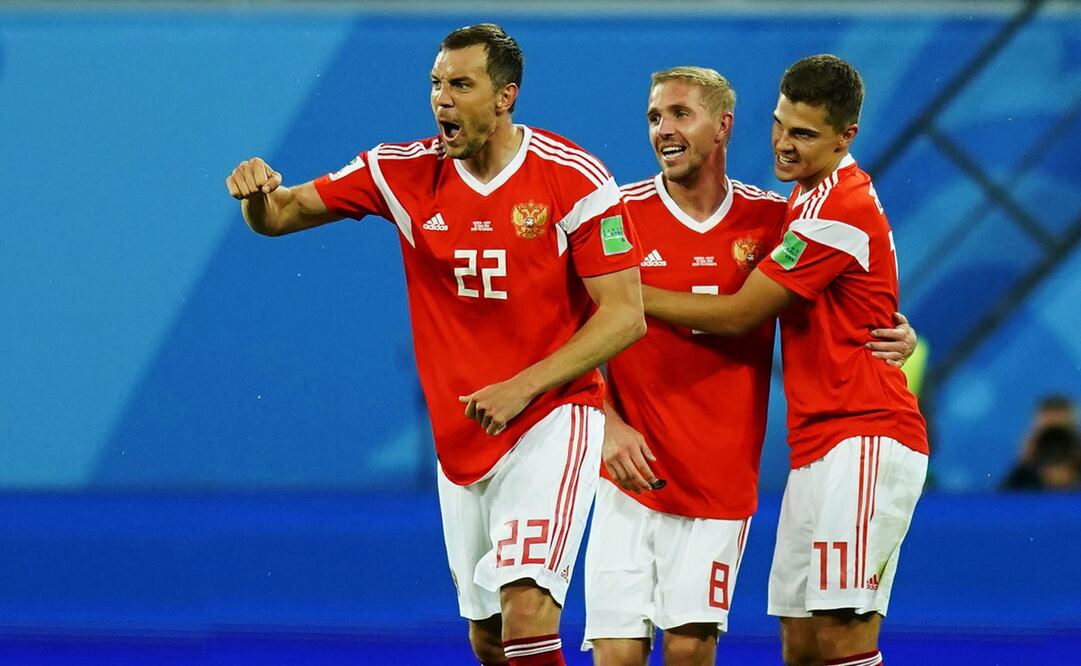 Selección de Rusia durante la Copa del Mundo del 2018 - FOTO: Imago7