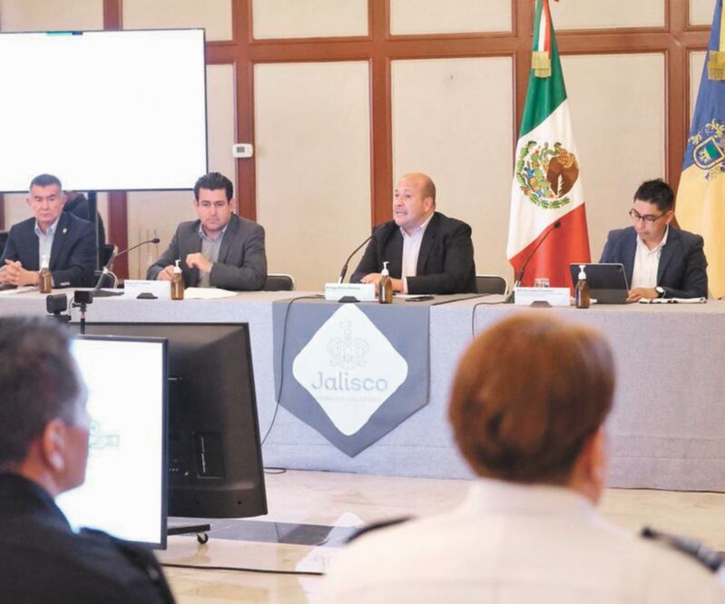 El gobernador Enrique Alfaro detalló que los semáforos de Guadalajara cuentan con tecnología que permite sean operados vía remota. Foto: Especial
