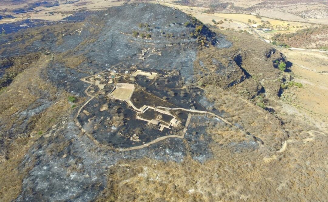 Zona Arqueológica Cerro del Teúl.        Foto: Cortesía INAH.
