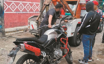 Crece en un 23% el robo de motos en el Edomex