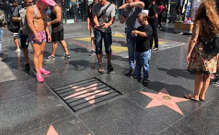 Vandalizan de nuevo estrella de Trump en Paseo de la Fama de Hollywood 