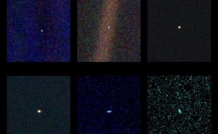 Se cumplen 28 años de la imagen "Pale Blue Dot" de la Tierra