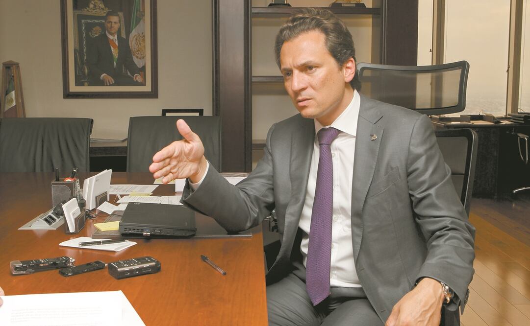 A Emilio Lozoya, exdirector de Pemex, la FGR lo acusa por los casos Agro Nitrogenados y Odebrecht. En ambos el juez le concedió la prórroga. Foto: Archivo/EL UNIVERSAL.