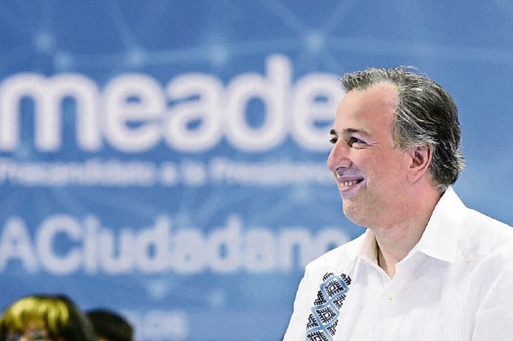 José Antonio Meade dice que 100% de lo que tiene se explica por la forma en que se ha comportado en la vida, así como por el trabajo transparente (CORTESÍA)